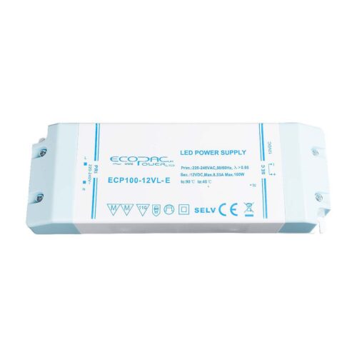 Ecopac 100W 24V Constant Voltage Non-Dimmable LED Driver