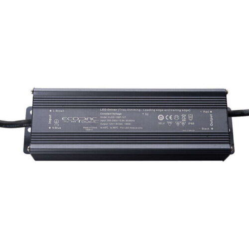 Ecopac 100W 24V Constant Voltage Dimmable LED Driver Leading & Trailing Edge