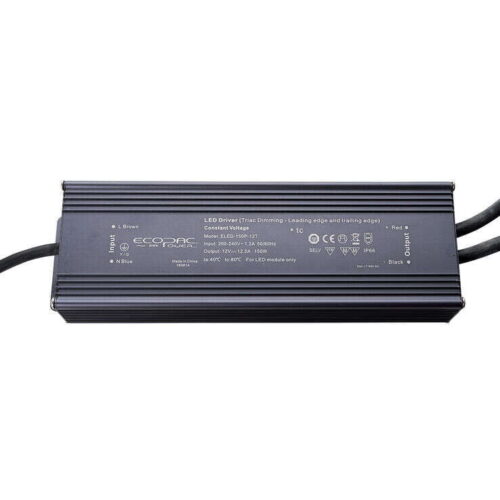 Ecopac 150W 24V Constant Voltage Dimmable LED Driver Leading & Trailing Edge